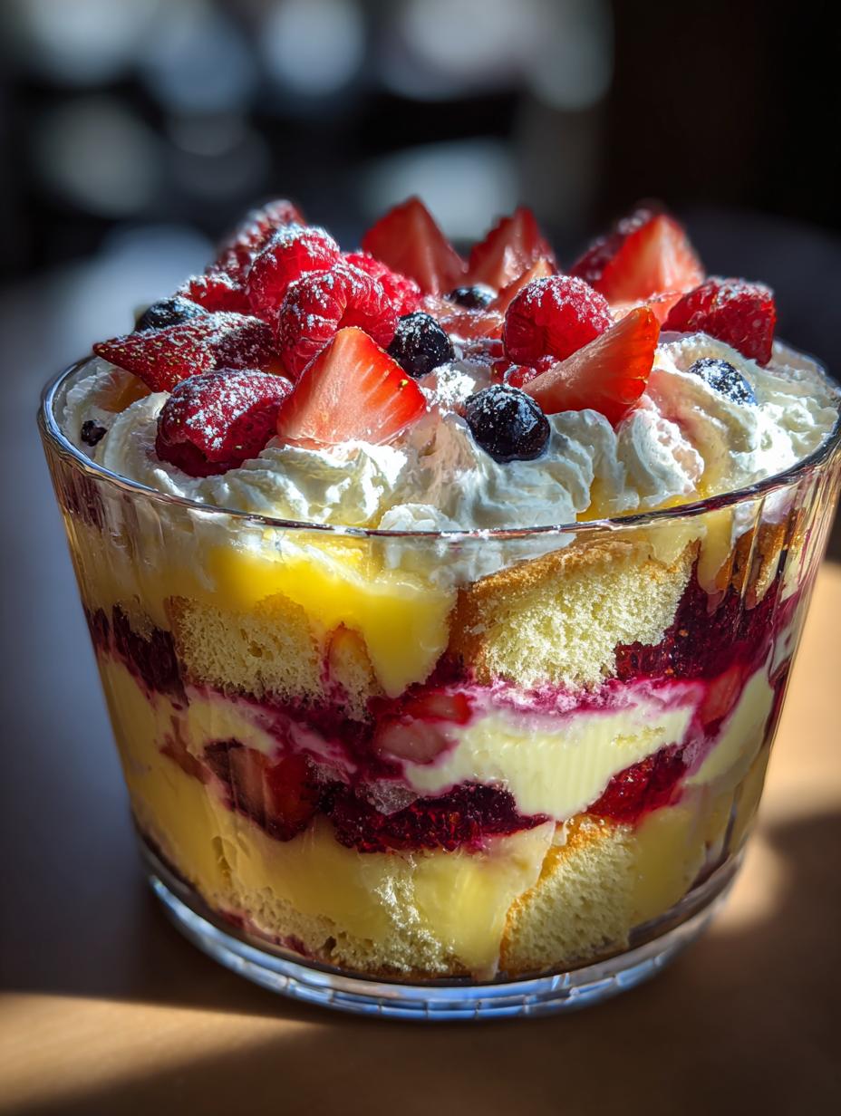 trifle desserts
