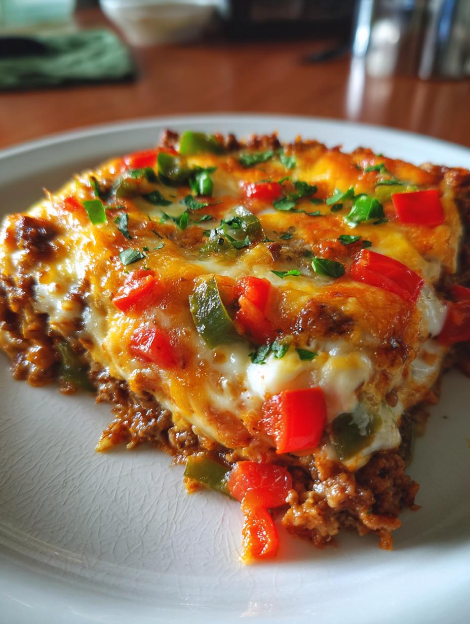 unstuffed pepper casserole