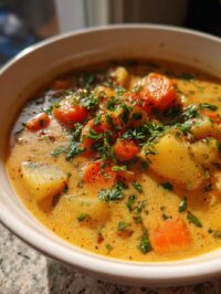 vegan potato soup
