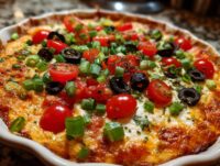 veggie pizza dip