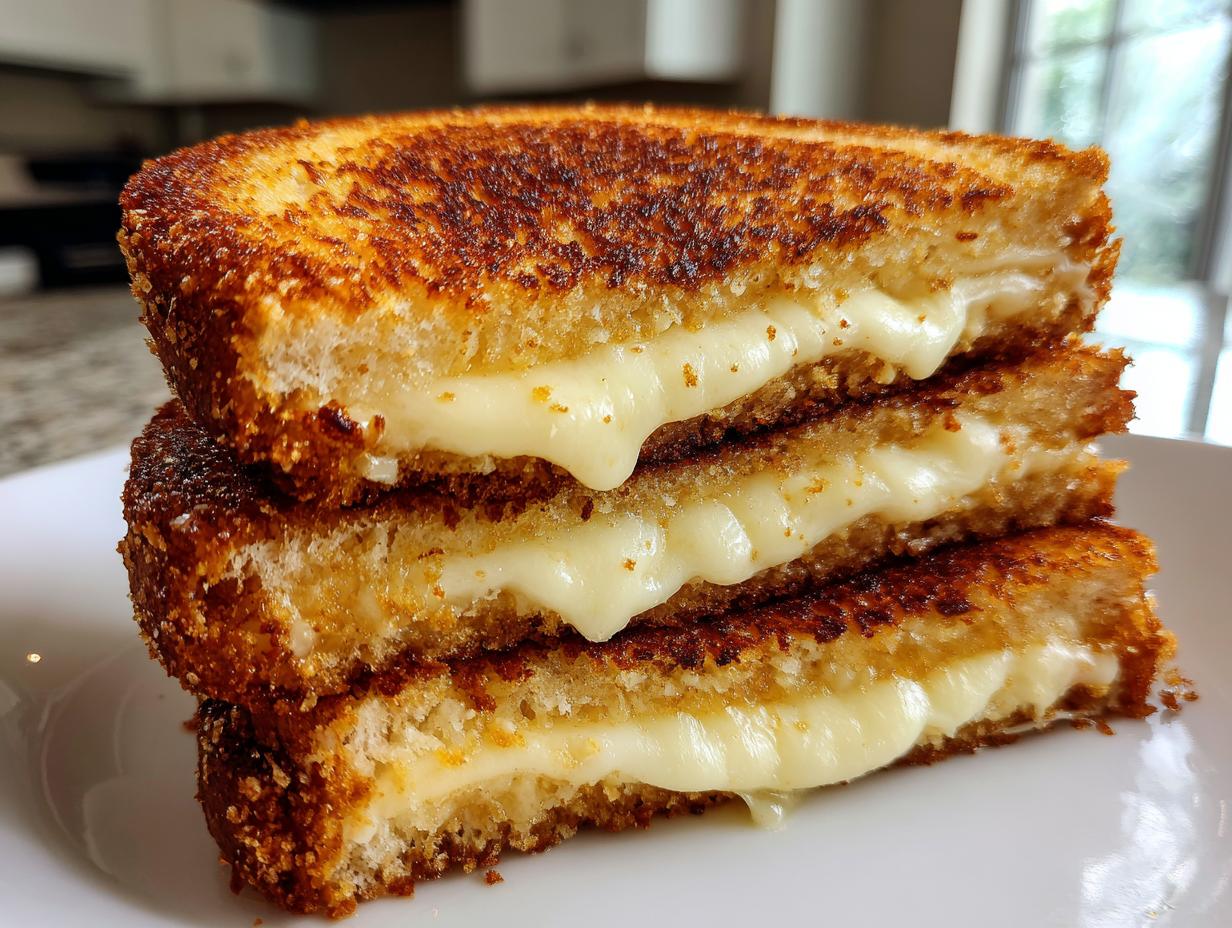 white cheddar grilled cheese - detail 1