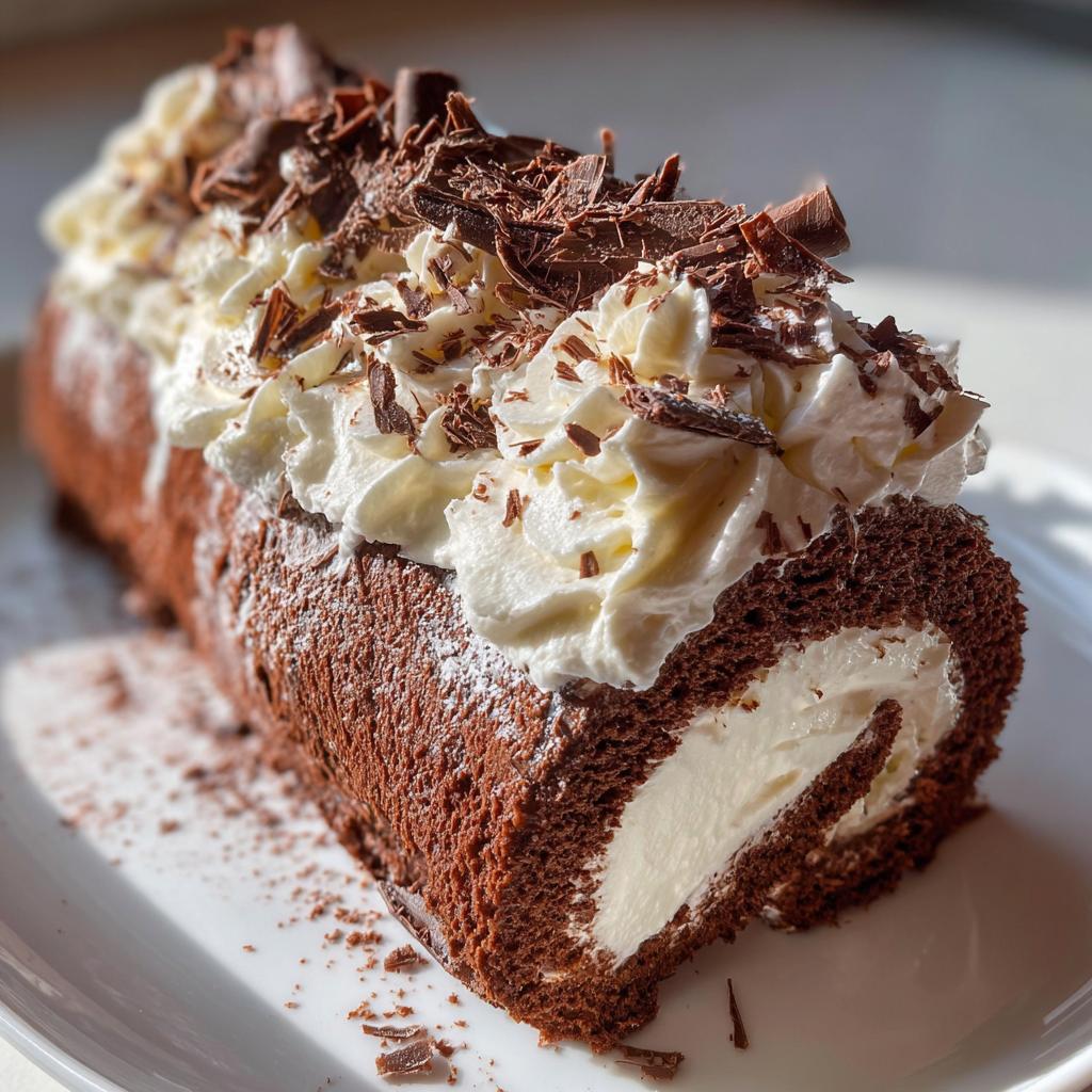 yule log recipe - detail 1