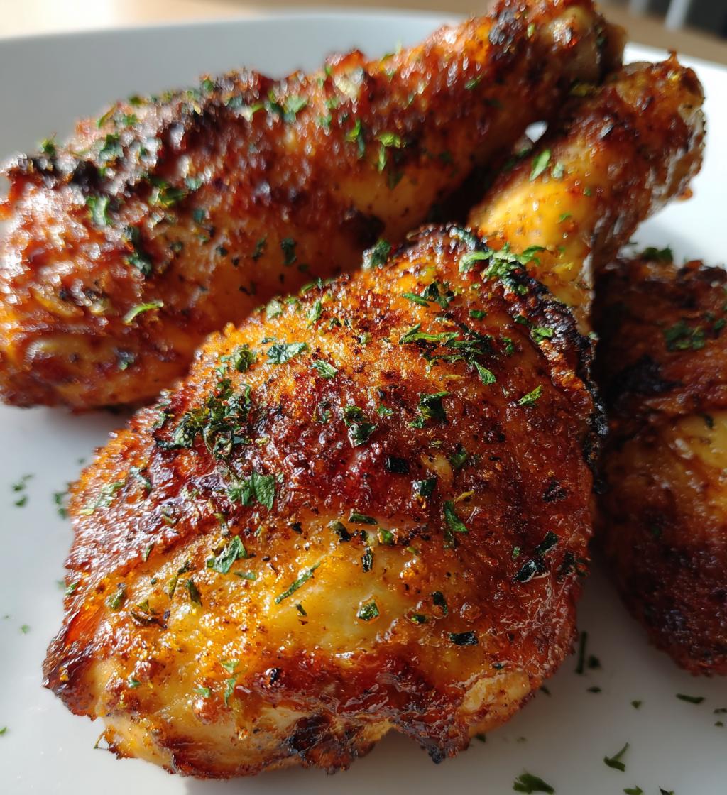 air fryer chicken legs recipe crispy and juicy - detail 2