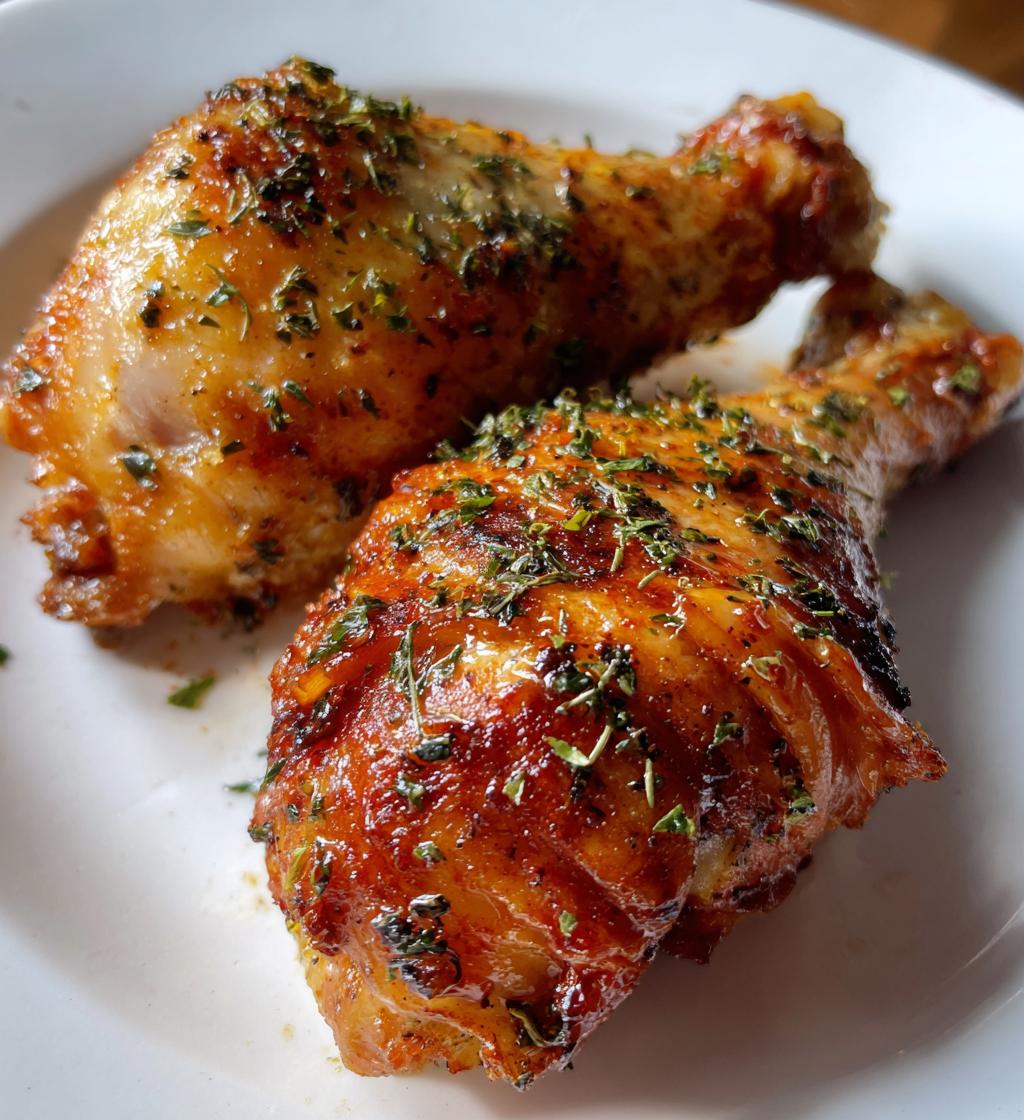 air fryer chicken legs recipe crispy and juicy