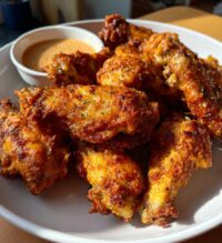 airfryer chicken wings recipe crispy easy