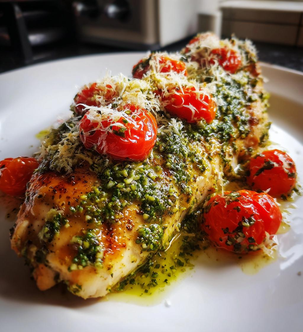 easy chicken pesto recipe - detail 1